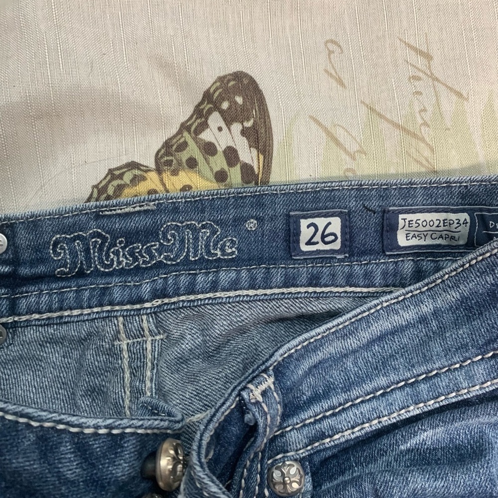 Miss me easy denim Capri - Picture 9 of 11